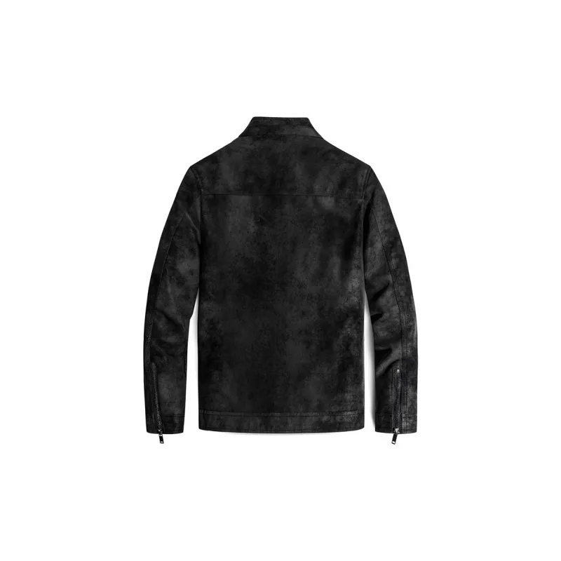 PIERRE CARDIN Leather Jacket Unisex-3