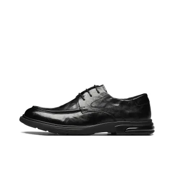ST&SAT Dress Shoes Men Low Top Black/Brown
