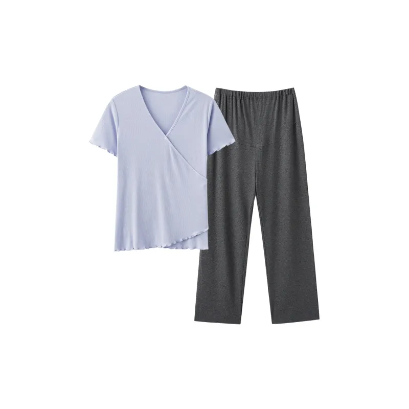 MADALLO Pajama Set Women's Sky Blue-0