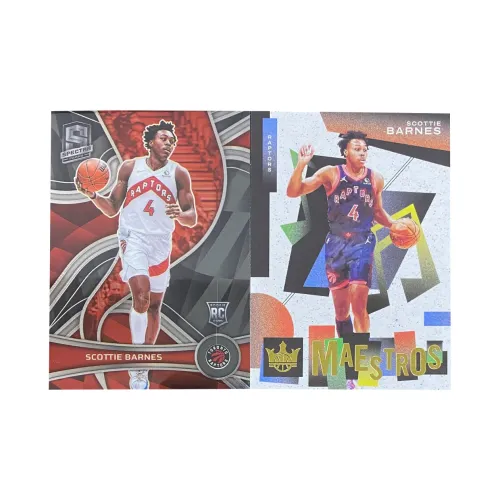 PANINI 2021 22 Raptors Rising Stars RC Scottie zwart Precious Achiuwa Sports Cards 2 Pcs