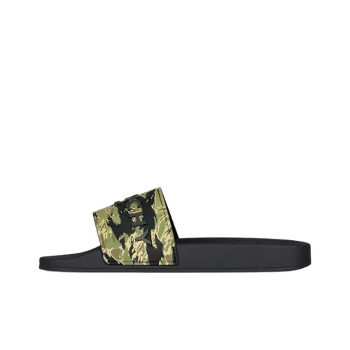Givenchy Slip Resistant Slide Slippers Men's Army Green