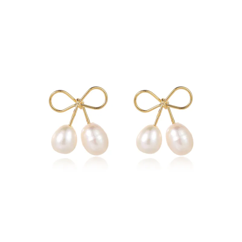ONEKISS Gold-Plated Copper Earrings Women's-0