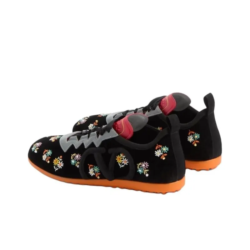 Valentino Chromathon Low Top Casual Shoes Women's Black-2