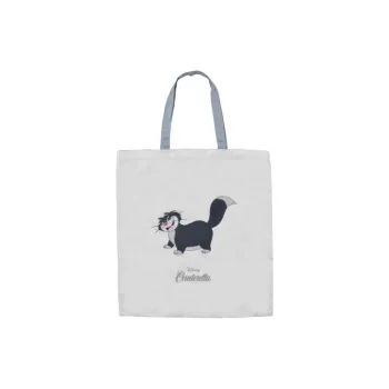 Disney Polyester Tote Bag Shopping Bag Handbag Women's Light Gray