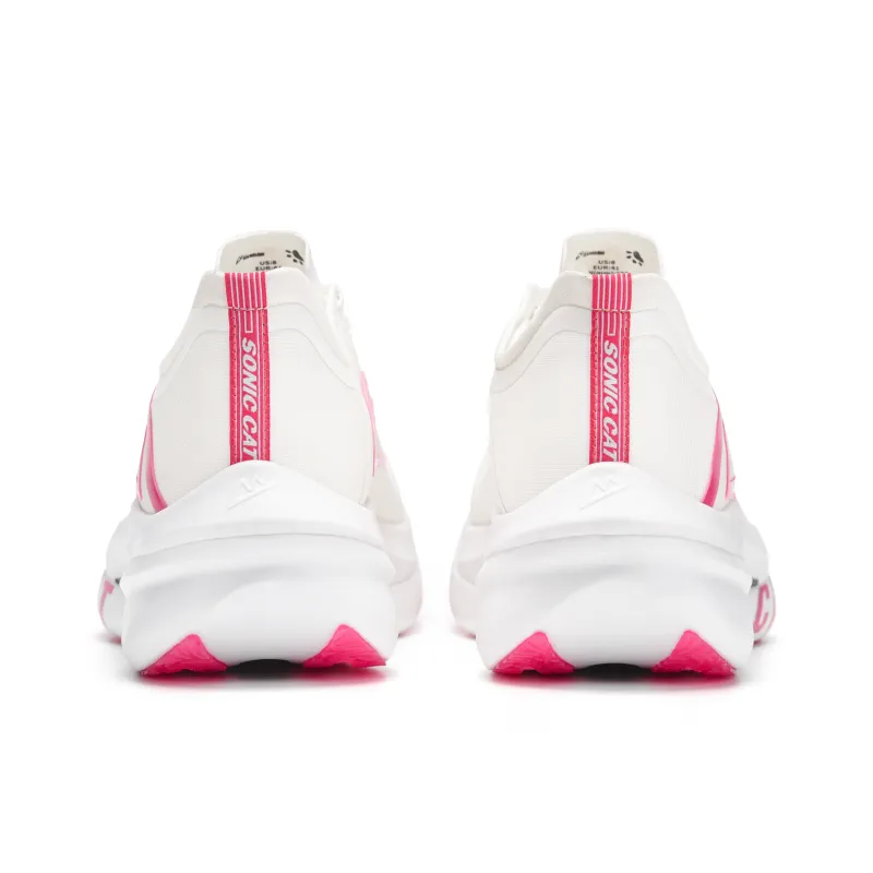 Sonic cat Running Shoes Unisex Low Top White-4