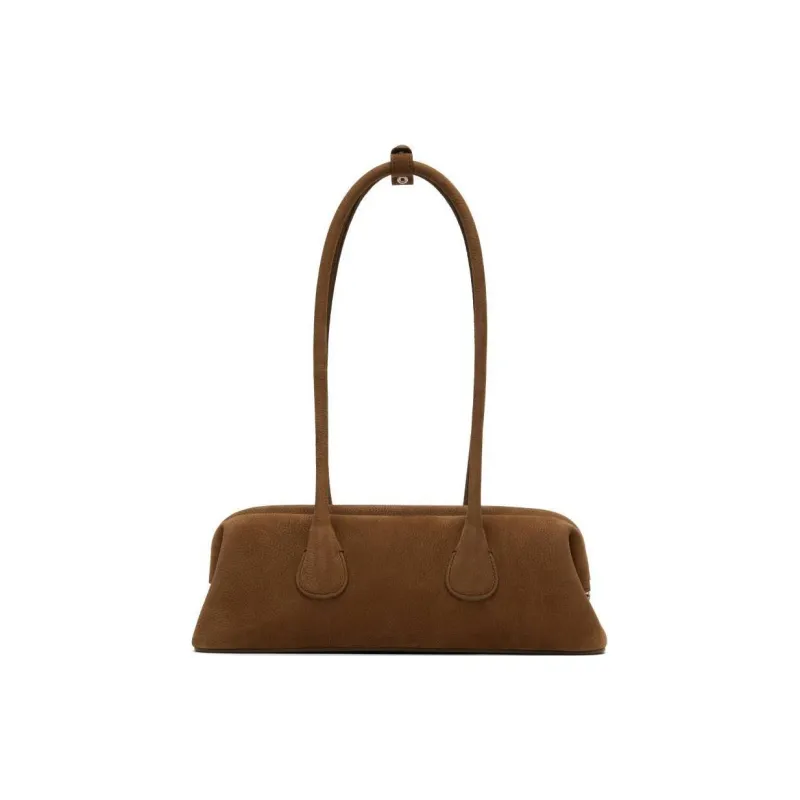OSOI Cow Leather Shoulder Bag Mini Women's Brown-0
