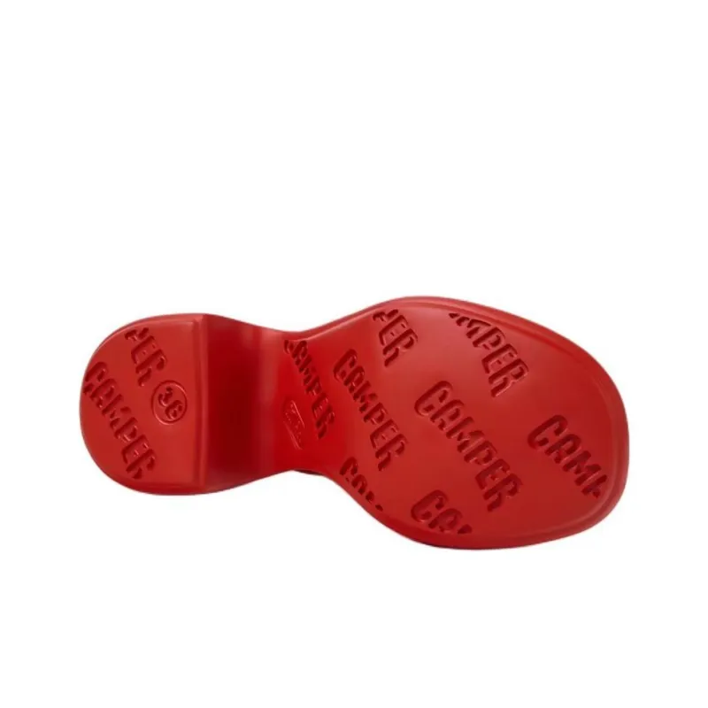 CAMPER Thelma Strap Sandals 7.1cm Women's Red-4