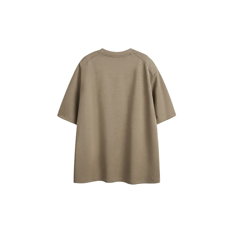 ZYKY American Luxury Streetwear Basic Versatile Commute Cropped T Shirt Unisex-1