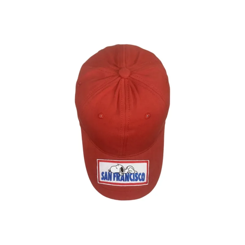 SNOOPY Cotton Baseball Caps Unisex-7
