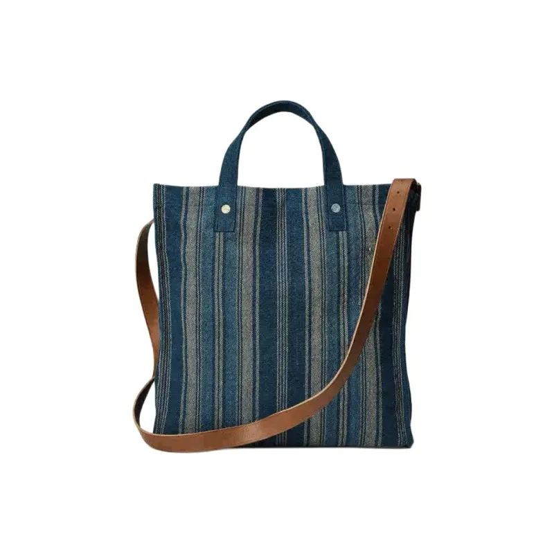 Polo Ralph Lauren Fabric Tote Bag, Shopping Bag, Shoulder Bag, Crossbody Bag, Handbag Men's Multicolor-2