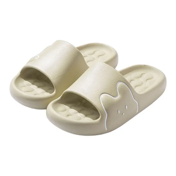 ECAC Men's Summer Indoor Home Slippers, Eva Slip Resistant Bathroom Bathing Slippers For Women's-3