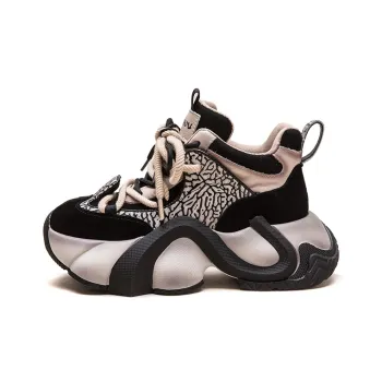 Chibang Height Increasing Mid-Top Chunky Sneakers Women's