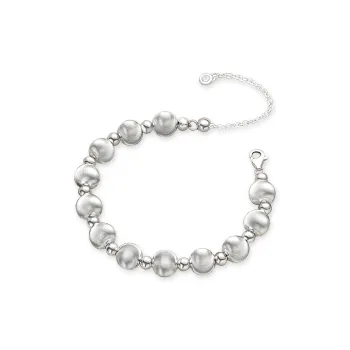 7℃ 999 Fine Silver Pure Silver Bracelets Unisex