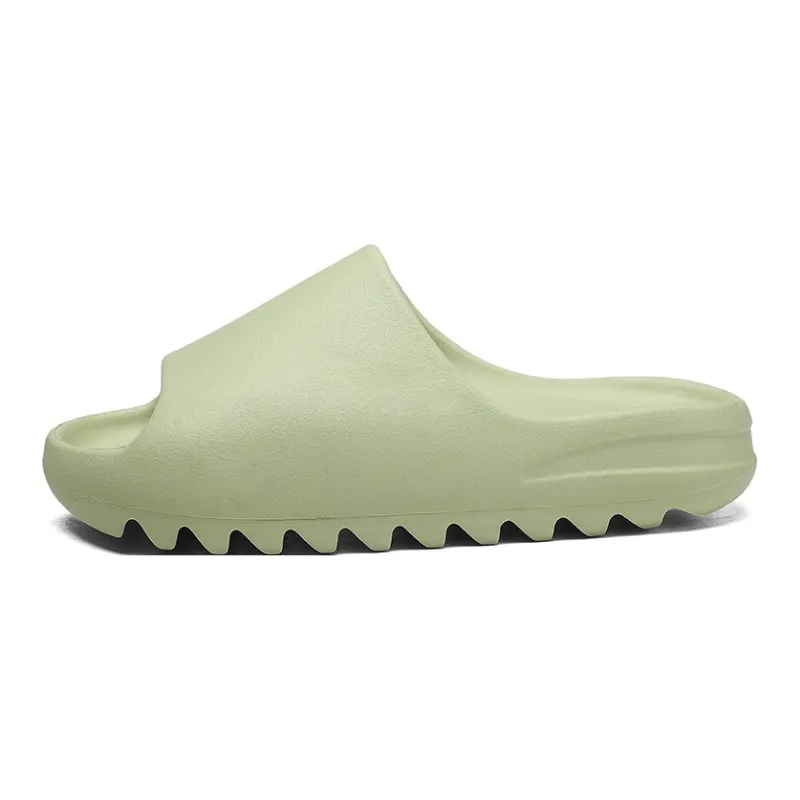 Le Drag Slippers Chocolate/Black Ecru/Desert Green-22