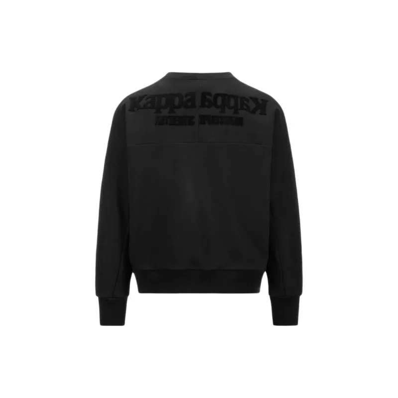 Kappa Sweatshirts Men Black-1