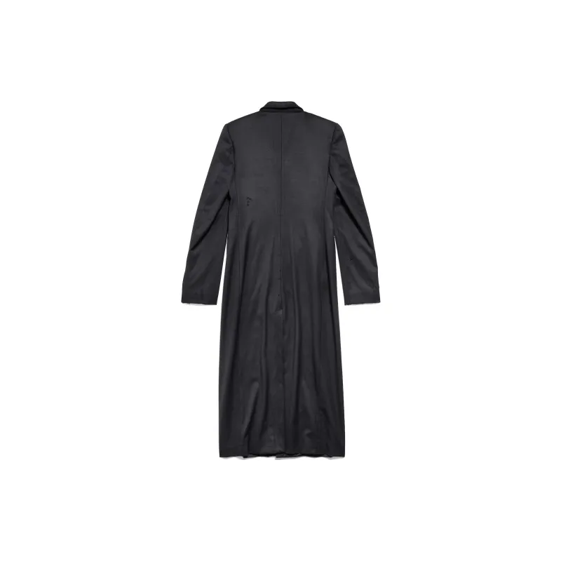 Balenciaga Coats Slim Fit Women's Black-1