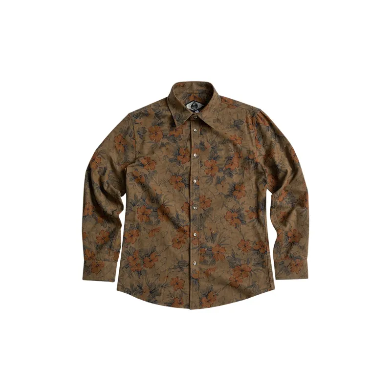 SOARIN YUPPIE Fall Long Sleeved Shirt Standard Men's Unyielding Yellow-2