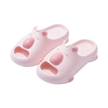 ECAC Men's Summer Indoor Home EVA Slip Resistant Bathroom Squashy And Bouncy Feeling Slippers