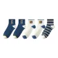 2 Pack Blue Text Mother+2 Pack White Letter+Pinstripe