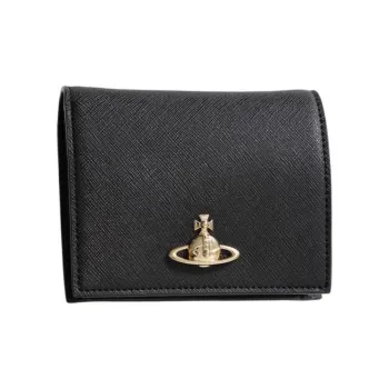 Vivienne Westwood Orb Plaque Foldover Wallet