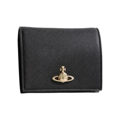 Vivienne Westwood Orb Plaque Foldover Wallet