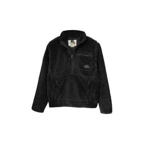 THE NORTH FACE Velvet-feel Coat Men's Black