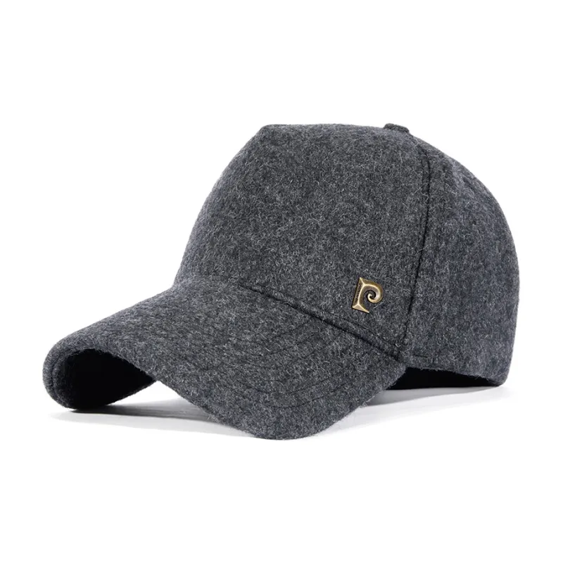 PIERRE CARDIN Wool Blend Baseball Caps Men's-2