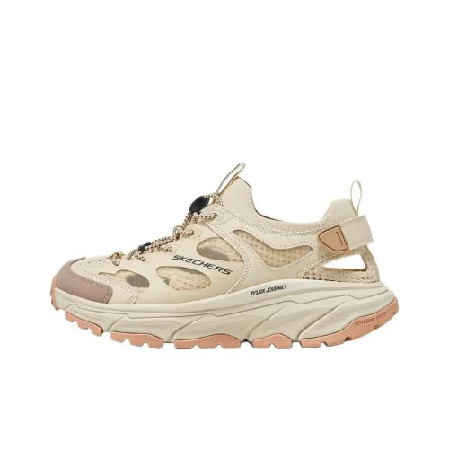Skechers OUTDOOR Anti Slip Wear Resistant River Trekking Shoes Women's Sand Yellow