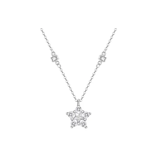 CLARKIA FLOWER S999 Fine Silver Necklaces Women's