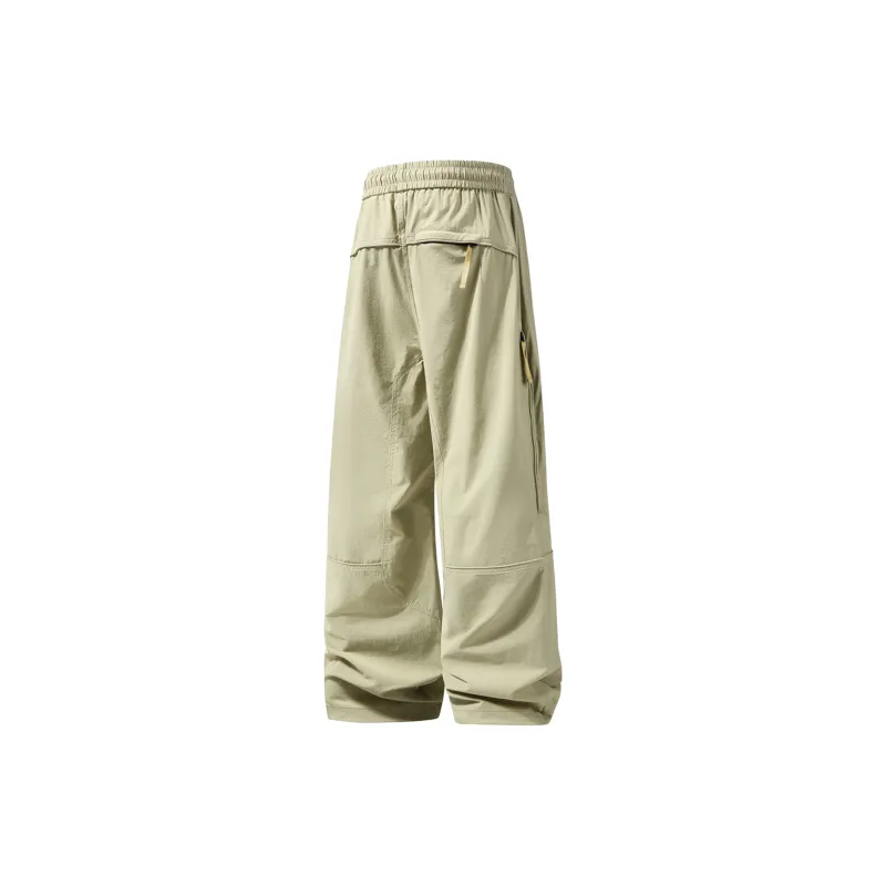 David Bakken Casual Pants Unisex Gravel Apricots-1