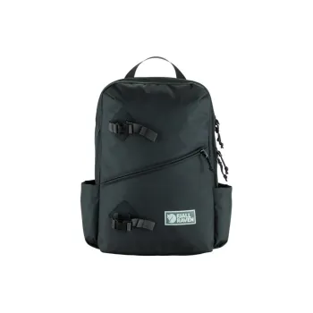 Fjallraven Recycled Polyamide Backpack Unisex Coal Black