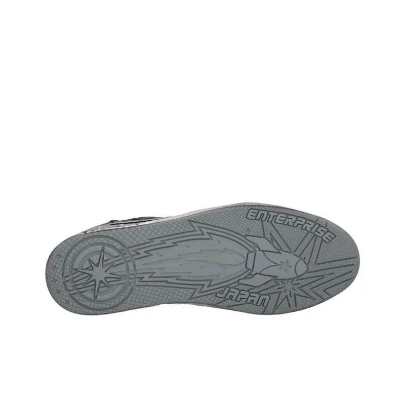 ENTERPRISE JAPAN Rocket Low-Top Skateboard Shoes Unisex Gray-4