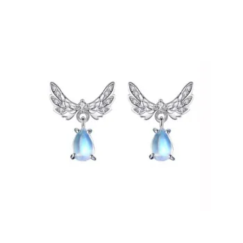LAA 925 Sterling Silver Stud Earrings Women's