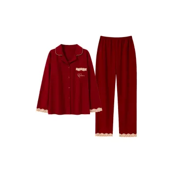 GOSO Pajama Set Women's Brick Red