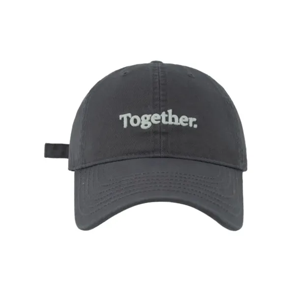 FREE RABBITⅡ Korean Style Fashion Versatile Soft Top Accentuates Small Face Baseball Caps Unisex-4