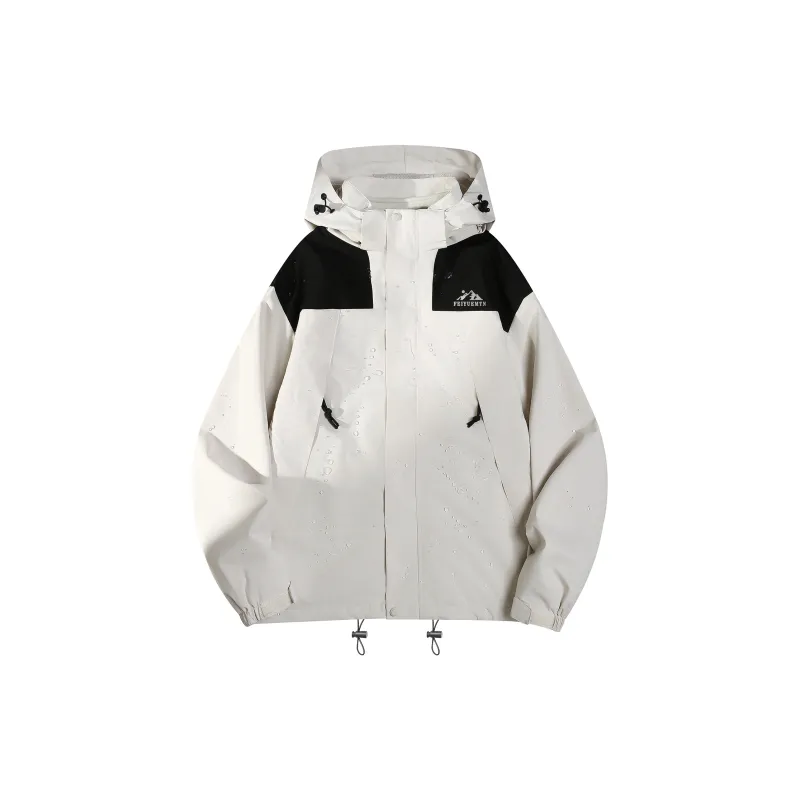Feiyue Water-Resistant Windproof Warm Water-Repellent Windbreaker Jacket Unisex-61