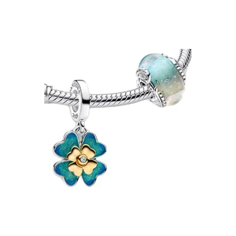 Pandora 925 Sterling Silver Bracelets Unisex Multicolor-1