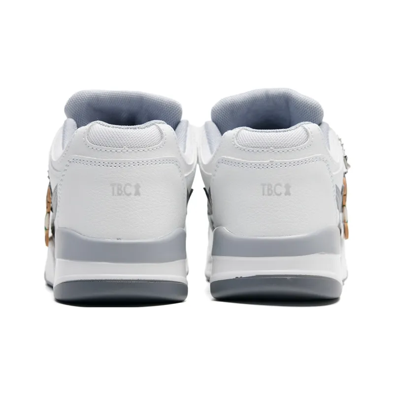 Teddy Bear Collection Coverage Slip Resistant, Abrasion Resistant, Breathable Low Top Skateboard Shoes Unisex-24