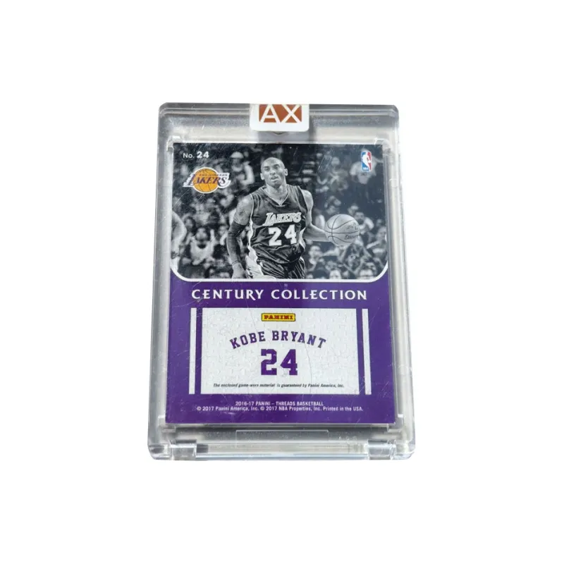 PANINI 2016 17 Threads Kobe Bryant Kobe Bryant Lakers Jersey Cut Material Limited Edition Good Card Sports Cards 1 Pc-1