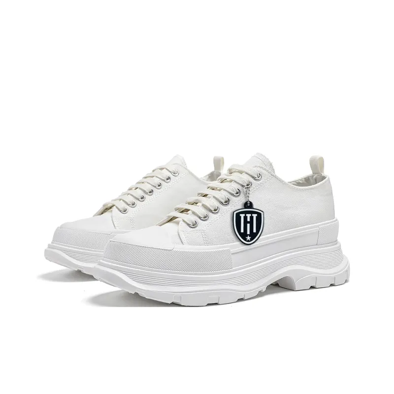 HACKBUTEER Low-Top Canvas Shoes Men's Box-3