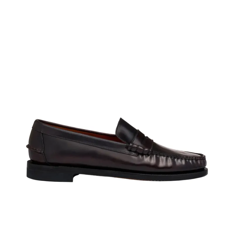 Sebago Cordovan Loafers Men's Black-1