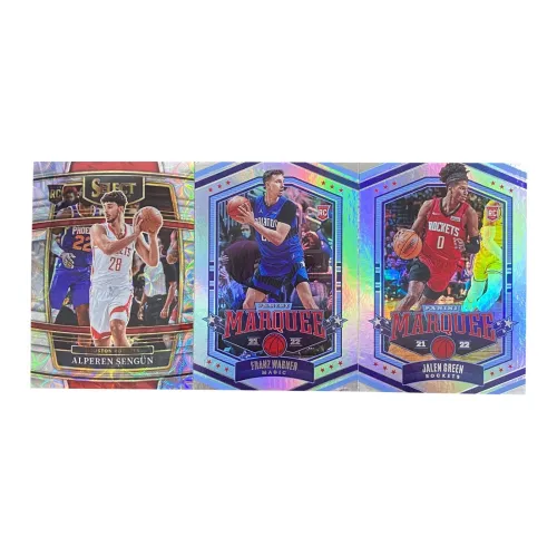 PANINI 2021 22 ŞEngün Wagner Jalen Grimm Silver Chrome Rising Stars RC 3 Piece Set Sports Cards 3 Pcs