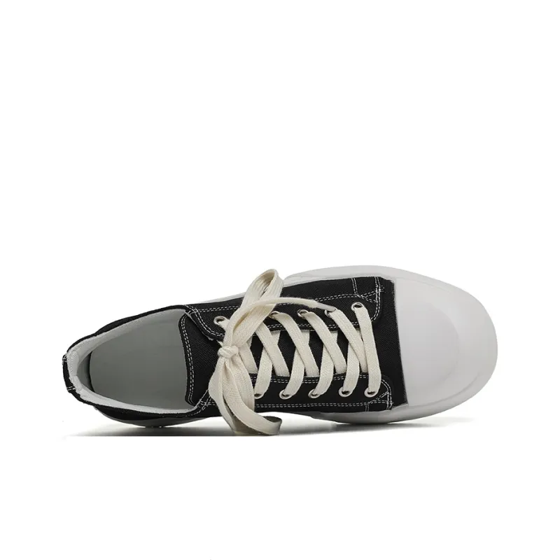 Dounkol Get Cool Height Increasing Low Top Canvas Shoes Unisex-2
