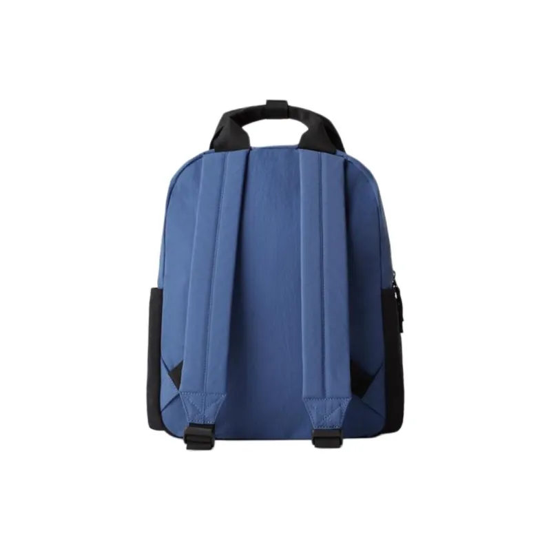 ZARA Polyamide Backpack Unisex Blue-3