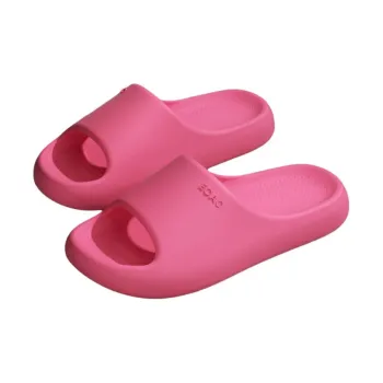 ECAC Men's Summer Indoor Home Squashy And Bouncy Feeling Bathroom Slip Resistant Platform Eva Slippers For Men