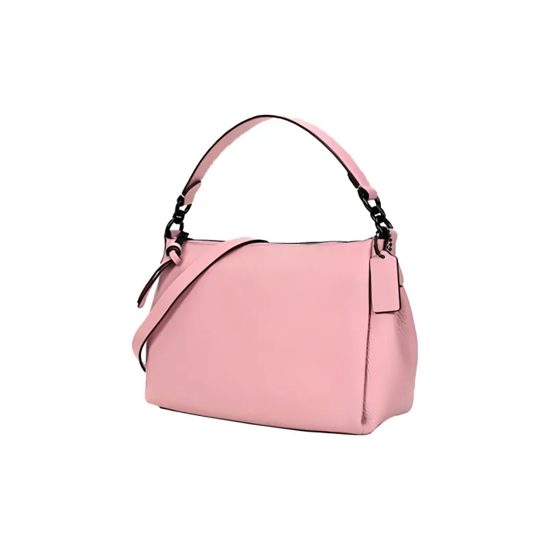 COACH Shay Leather Crossbody Bag Medium Size Women's Cherry Blossom Pink-2