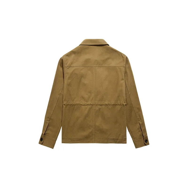 DREST Jacket Men's Brown Tea Green-1