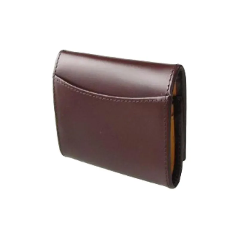 ETTINGER Horse Leather Wallet Men's Red Brown-2