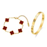 Lucky Four-Leaf Clover Collection (Red)