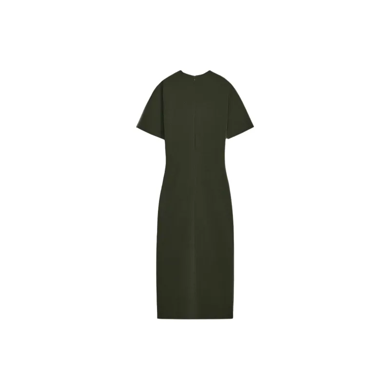 ZARA Short Sleeved Dresses Women's Grass Green-1